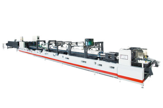 품질  High Speed Automatic Folding Gluing Machine 18.5KW 0 - 500M/min JH-650PC 공장