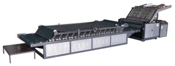 수동 공급 플루트 라미네이터 기계 7kw 8800x2500x1700mm BZJ-1600Q2
