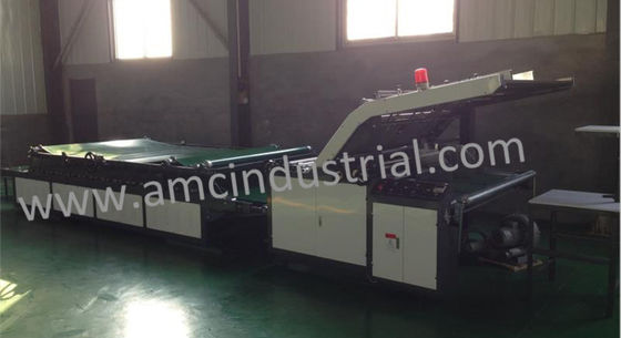 수동 공급 플루트 라미네이팅 기계 7kw BZJ-1450Q2 4000kg 무게