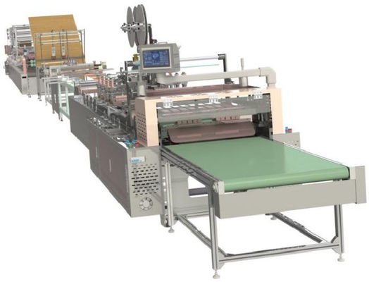 380V 융통 된 꿀집 종이 봉지 제조 기계 25KW YNFWD-650