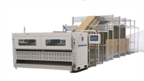 팬 폴드 자동 카드 박스 만드는 기계 2800mm 최대 너비 FF2800