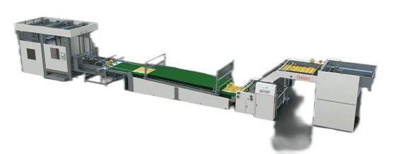 카드보드 종이 라미네이팅 기계 16KW 고속 150pcs/Min SDX-CL800