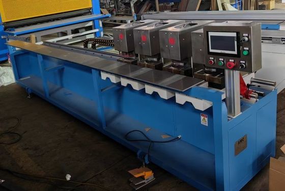 200W 가이드럴 앵글 펀칭 머신 90° 앵글 팜 엣지 보호기 AP4-3000B